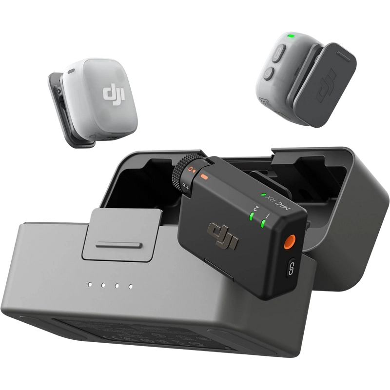 DJI Mic Mini 2 (2 передатчика + 1 приёмник)
